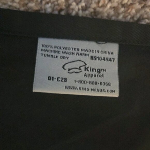 Black Adjustable Painting Cooking Apron I'm Simply Fauxbulous Faux Finishing - Picture 4 of 7